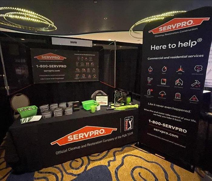SERVPRO booth display